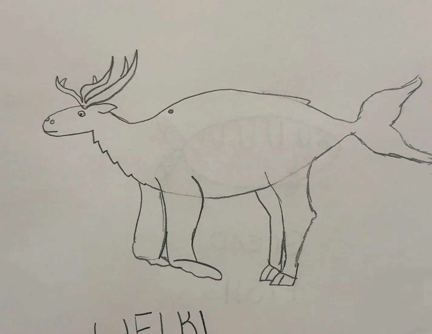 The original drawing of Welki